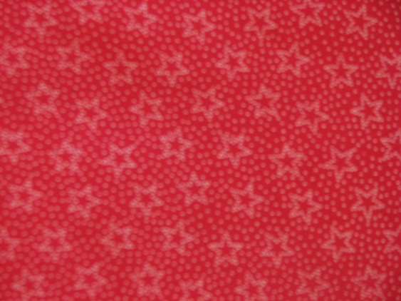 White Star outlines on Red 