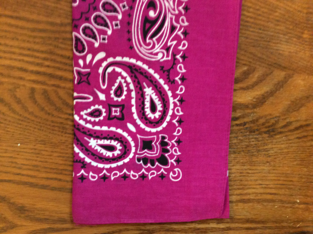 Bandana in magenta