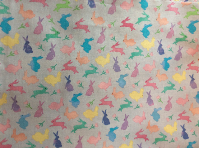 Pastel Bunnies on Light Lavender 2019 - 8”round