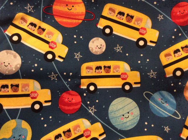 School Bus Universe 2019 -  8” round