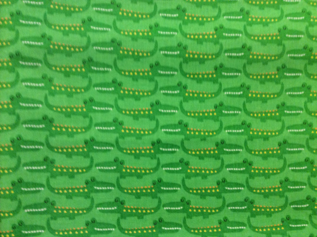 Green Alligators - 8" round