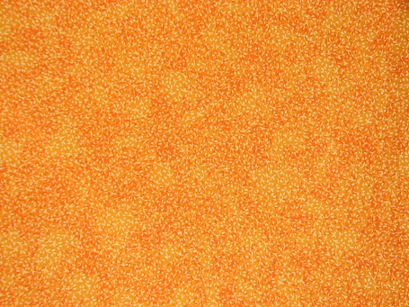 Orange shaded fabric - 8" round