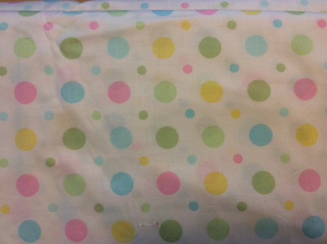 Large/Small Pastel Dots - 8" round