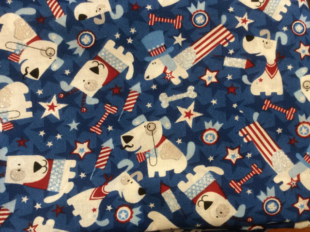 Patriotic Pups - 8" round