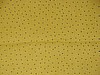 Blue dots on yellow