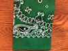 Bandana in Christmas green