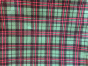 Red/green/black medium size plaid