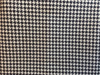 Navy and gray houndstooth