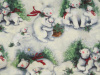 Polar Bear Holiday - 8" round